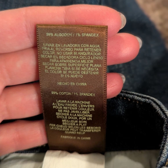 Kut from the Kloth Dark Blue Mid-Rise Shaggy Jeans - Picture 5 of 10